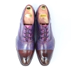 QUATER BROGUES OXFORD LACE UP PATINA (MTM)