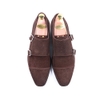 Cap Toe Double Monk Suede SL01