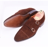 Cap Toe Double Monk SL00 Suede