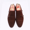 Cap Toe Double Monk SL00 Suede