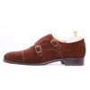 Cap Toe Double Monk SL00 Suede