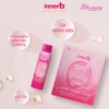 Combo 2 hộp 6 chai nước uống Collagen Vitamin C sáng da InnerB Glowshot (50ml x 6)