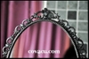 Gương kiểu châu Âu cổ cao 38cm.