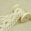 Ren trang trí handmade trắng ngà bản rộng 2.5cm