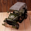 Xe Jeep mô hình US Army (có mui)