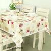 Bán vải Petit đỏ may khăn bàn ăn