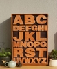 Kệ gỗ vintage độc đáo ALPHABET