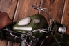 Xe mô tô mô hình Green Ghost Rider