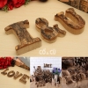 Chữ Cái Gỗ Trang Trí Handmade