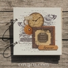 Scrapbook handmade Retro Clock