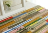 Vải Canvas họa tiết thước kẻ