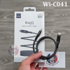 Cáp sạc nhanh 100W C to C WiWU MagQ Line Wi-C041 dây nam châm tự hít