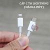Cáp sạc nhanh C to Lightning chính hãng Apple theo máy (hàng lướt)