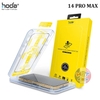 Kính HODA CLEAR 2.5D IPhone 14 Pro Max (Laser Dust-Free Helper)