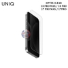Kính không viền UNIQ Optix Clear iPhone 18 Pro Max / Pro / 17