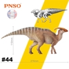 Mô hình khủng long Parasaurolophus PNSO tỉ lệ 1/35 chính hãng