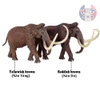 Mô hình Voi Ma Mút Mammuthus Haolonggood AW 007 tỉ lệ 1/35 (Mammoth)