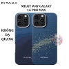 Ốp carbon PITAKA Milky Way Galaxy Case IPhone 16 Pro Max ko phát sáng