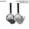 Ốp chống sốc Aulumu A39 Geometric Case AirPods Pro 3 Lock & Lanyard