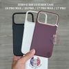 Ốp da Defense Zero-G Air Leather Case iPhone 18 Pro Max / 17