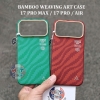 Ốp lưng AIRITY Bamboo Weaving Art Case iPhone 17 Pro Max / 17 Pro / Air