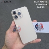 Ốp lưng cứng mỏng nhám Likgus Slim Matte iPhone 16 Pro Max 16Pro