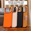 Ốp lưng da Mutural Rhyme Leather Case cho iPhone 17 Pro Max / 17 Pro