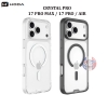 Ốp lưng kính HODA Crystal Pro Case iPhone 17 Pro Max / 17 Pro / Air