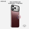 Ốp lưng Nomad Mag Leather Back cho IPhone 18 Pro Max / 17