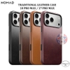Ốp Nomad Traditional Leather Case (Horween) iPhone 18 Pro Max
