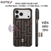 Ốp Raptic Aramid Dual Grid Valor iPhone 18 Pro Max / Pro / 17 Pro Max