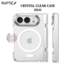 Ốp Raptic Crystal Clear Case iPhone Duo Trong Suốt Magsafe