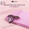 Ốp viền kính bảo vệ Camera Hoda Sapphire IPhone 16 Plus / 16