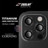 Ốp viền kính bảo vệ Camera ZEELOT Titanium IPhone 12 Pro Max / 12 Pro