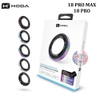 Ốp viền kính Camera Hoda Sapphire DSLR iPhone 18 Pro Max Pro