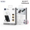 Pin sạc dự phòng không dây WiWU Pioneer Wi-P077 10000 mah có chân đế