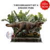 Mô hình T-Rex Breakout Set A Jurassic Park Iron Studios