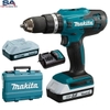 Máy khoan búa vặn vít dùng pin 18V Makita HP488DWAE
