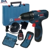 Máy khoan vặn vít dùng pin Bosch GSR 120-LI (Kèm phụ kiện)