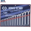 Bộ cờ lê vòng miệng 14 chi tiết 8-24mm Kingtony 1215MR