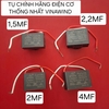 (CHÍNH HÃNG) TỤ QUẠT 1,5MF/500V , 2MF/450V , 2,2MF/500V , 4MF/450V VINAWIND