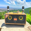 Loa VB Box VB 999 Loa karaoke xách tay bluetooth bass đôi 16cm