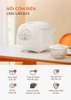 Nồi cơm điện lòng gốm tự nhiên UNIE URC815 nấu cơm cháy giòn tan, dung tích 1,5L, hẹn giờ nấu 24 tiếng