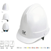 mũ bảo hộ COV màu trắng
