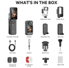 Camera Hành Trình Siêu Nhỏ SJCAM C400 4K Chống rung Gyro 6 trục Màn hình lật xoay Pocket (Hàng đặt trước)