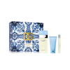 Giftset Nước hoa Dolce & Gabbana Light Blue EDT 3pcs ( 100ML + 10ML + Lotion 50ML)