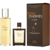 D'Hermes Terre Eau Intense Vetiver EDP travel spray and refill