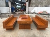 Bộ bàn ghế kiểu k3 tựa gỗ hương đá , hương xám , cẩm vàng