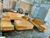 Bộ sofa zito 2 văng gỗ gõ đỏ