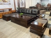 Sofa Chân Pháo Góc L Liền Gỗ Sồi Nga